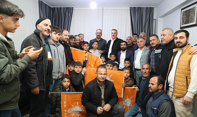 Kuş, 15 Temmuz Mahallesi’nde halkla buluştu