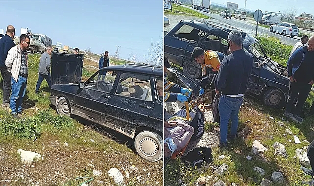Ölüm yolunda kaza; Bu kez ucuz atlatıldı
