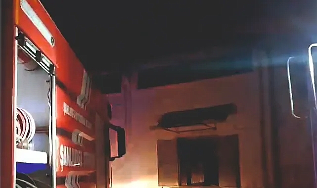 OSB'de korkutan yangın