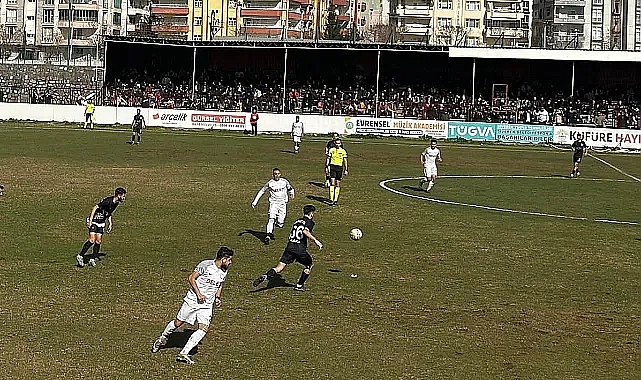 Siverek Belediyespor gol oldu yağdı