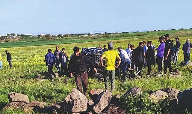 Urfa-Diyarbakır yolunda kaza!