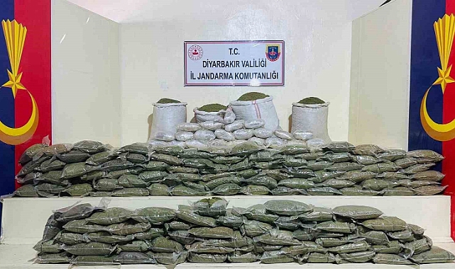 285 kilo esrar ele geçirildi