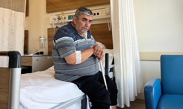 36 yıldır oturduğu yerde uyuyan hasta tedavi altına alındı