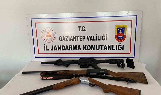 14 adet silah ele geçirildi