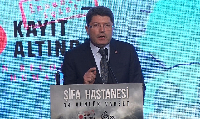 Adalet Bakanı Tunç: “Uluslararası Ceza Mahkemesi’nde İsrail aleyhinde bir ceza davası maalesef açılamadı”