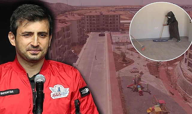 Depremzedeler Baykar'ın yaptığı konutlara yerleşmeye başladı