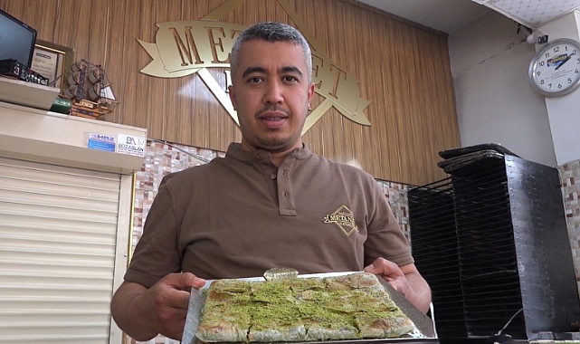 Antep fıstığı ile kaymağın buluştuğu lezzet: Katmer