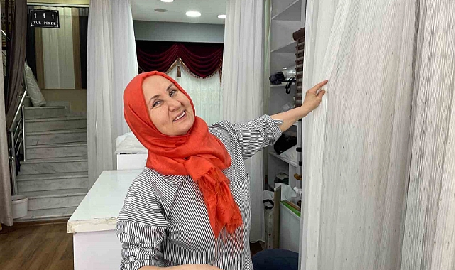 Düğün sezonuna rağmen esnafın perde satışları düşüşte
