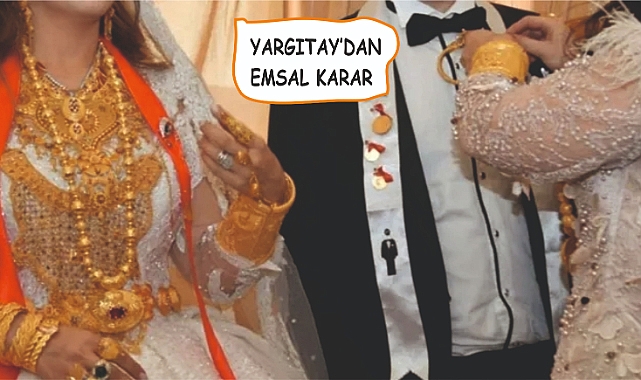 Düğün takıları kimin sayılır?