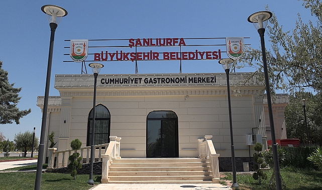 Gastronomi merkezi açılış aşamasında