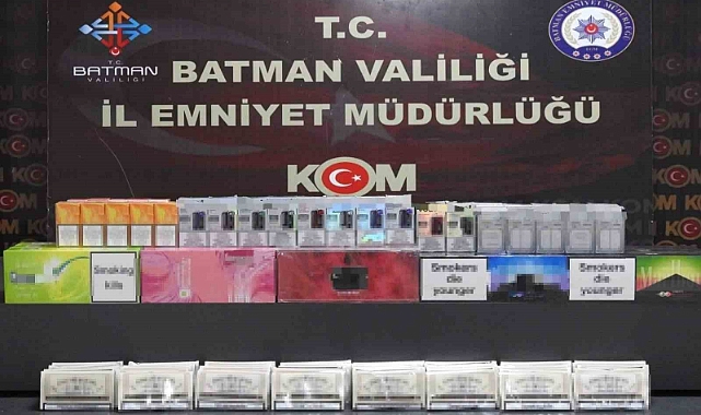Gümrük kaçağı 200 paket sigara ele geçirildi