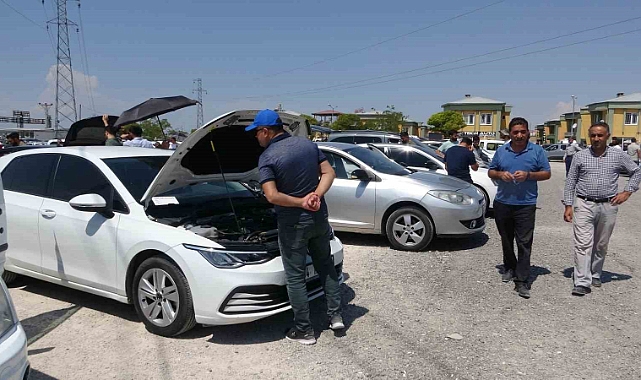 ikinci el araca bakan çok alan yok