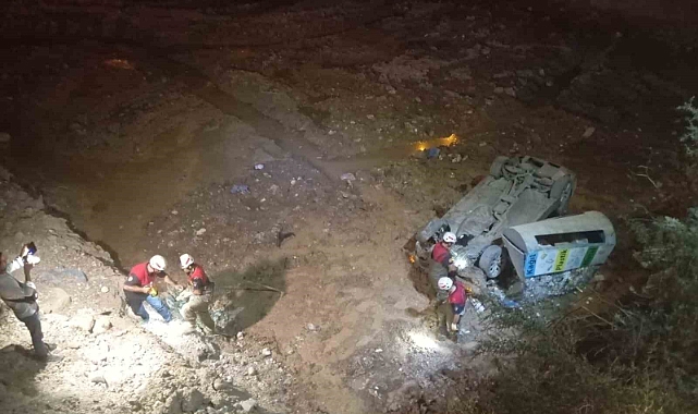 İnşaat çukurunu fark edemedi