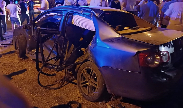 Kamyonet otomobille çarpıştı: 7 yaralı