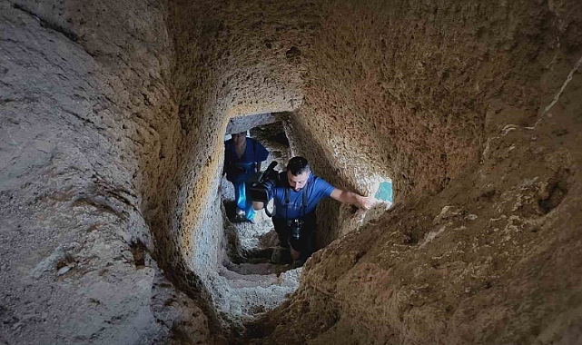Tarih ve doğa harikası Kızılin Kanyonunda iskele suya indirildi