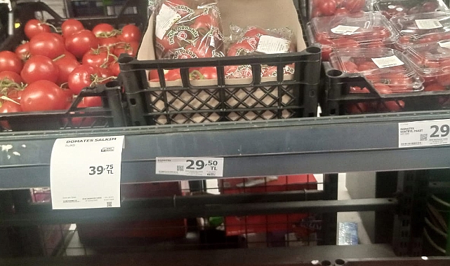 Tarlada 4, market rafında 40 lira!