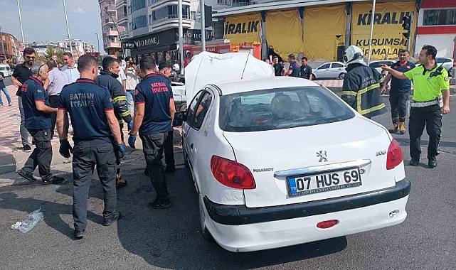Trafik kazası: 5 yaralı