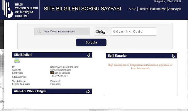 Ulaştırma ve Altyapı Bakanı Uraloğlu: "Saat 21.30’da Instagram’a erişim engelini kaldıracağız"