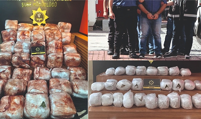 Urfa'da 223 kilo Skunk ele geçirildi