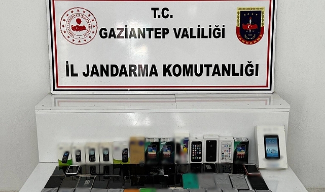 1 milyon TL değerinde kaçak telefon ele geçirildi
