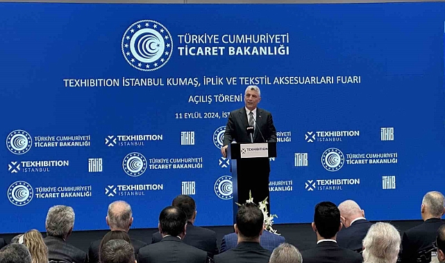 Bakan Bolat: ‘‘Tekstil ve konfeksiyonda ilk 8 ayda 21,2 milyar dolar ihracat gerçekleşti’’