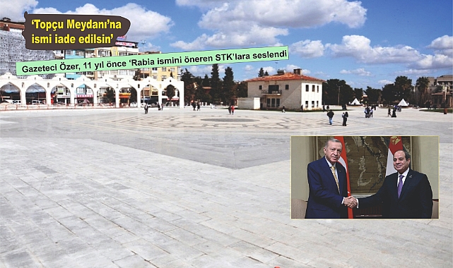 Beceremiyorsanız 'Sisi Meydanı' yapın burayı!
