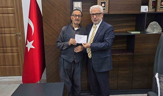 Bir hayırsever Filistin ve Afrika için 200 bin TL bağışladı