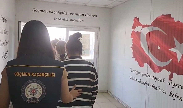Çalışma izni olmayan 3 yabancı uyruklu yakalandı