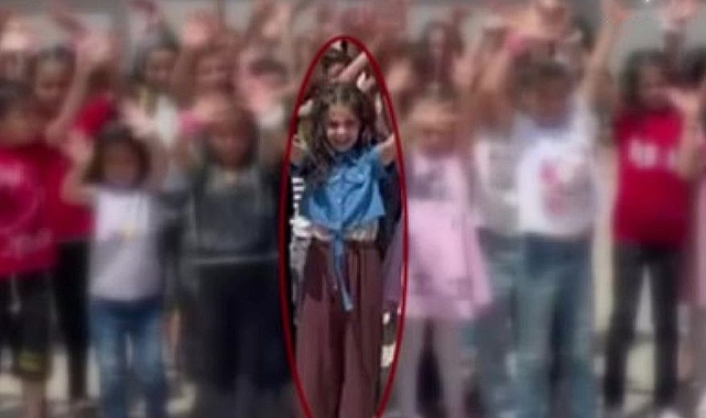 Cansız bedeni bulunan Narin’in bir projedeki görüntüleri ortaya çıktı