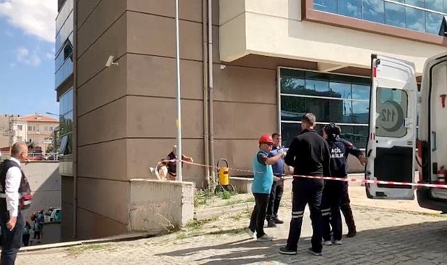 Çiftlik Devlet Hastanesi’nde gerçeğini aratmayan tatbikat