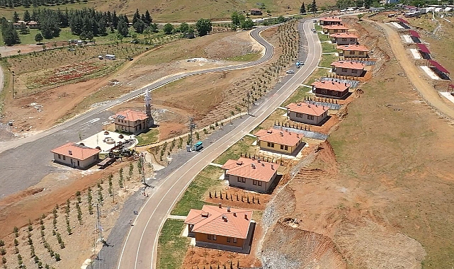 Depremzedelerin evleri villaları aratmıyor