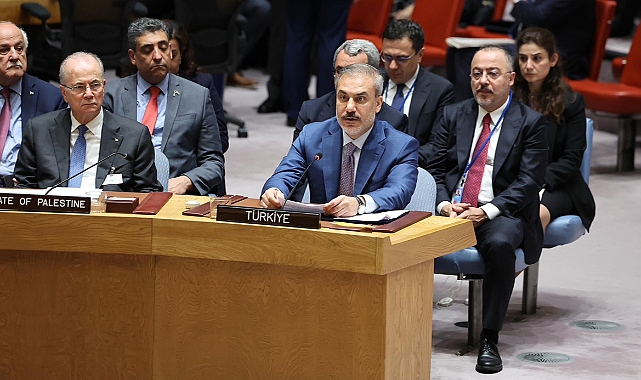 Dışişleri Bakanı Hakan Fidan’dan BM Güvenlik Konseyi’ne çağrı