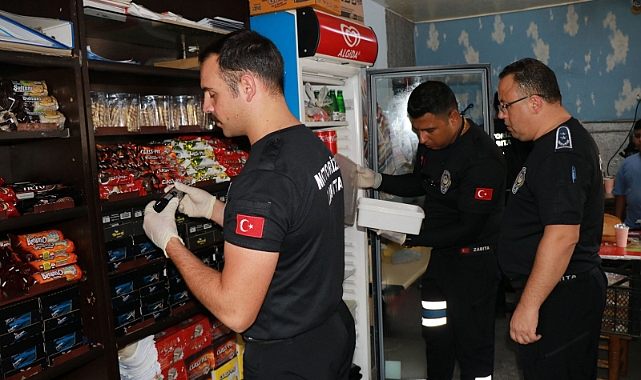 HALİLİYE ZABITASI, OKUL KANTİNLERİNE SIKI DENETİM UYGULUYOR