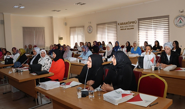 Karaköprülü hanımlar söz sahibi oldu