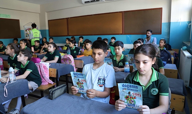 Öğrencilere çevre bilinci aşılanıyor