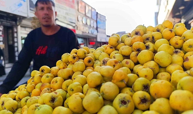 Kışın habercisi alıç, tezgahtaki yerini aldı