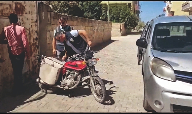 Motosiklet sürücülerine şok uygulama