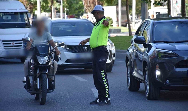 Motosikletçilere 170 bin 625 TL ceza kesildi