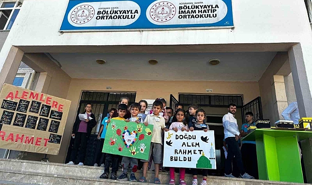 Öğrenciler Mevlidi Nebi Haftası’nı kutladı