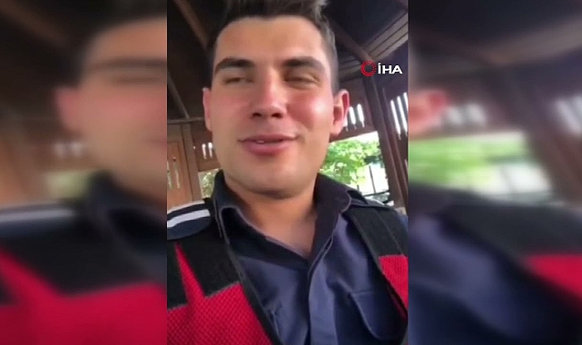 Osmaniyeli şehidin duygulandıran videosu
