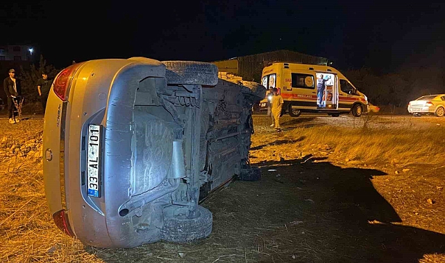 Otomobil takla attı: 1 yaralı