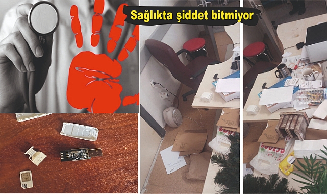 Randevusuz geldi, sıra gelmeyince bunu yaptı