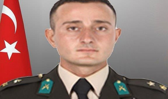 Şehidi için tören düzenlendi