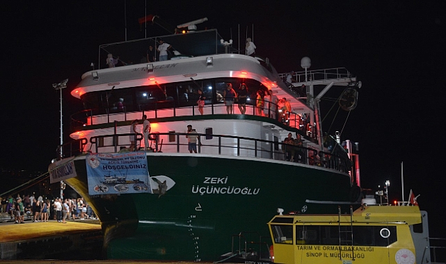 Sinop’ta balıkçılar törenle ‘Vira Bismillah’ dedi