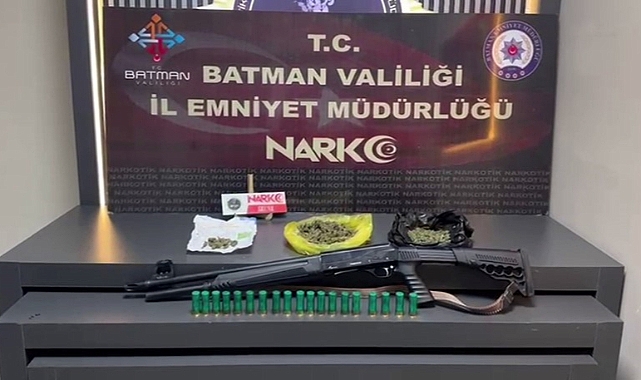suç makinesi silahla yakalandı