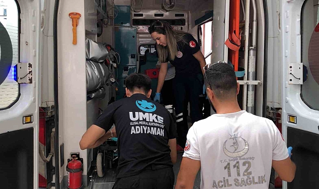 Traktörün römorkundan düşen çocuk yaralandı