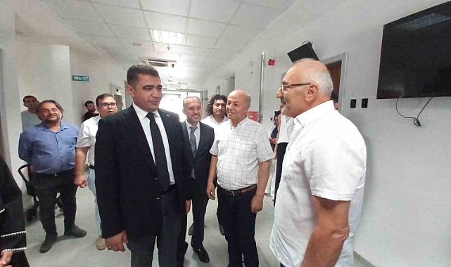 Vali Aslan SMH’yi gezdi bebeklerle yakından ilgilendi