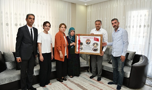 Vali Şıldak'tan şehit ailelerine ziyaret