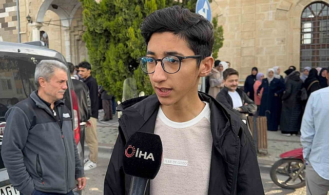 13 yaşında hafız oldu, 16 yaşında da Umre’ye gitti
