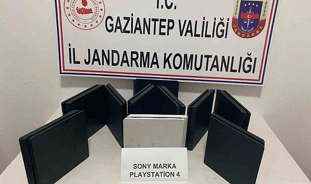150 bin TL değerinde oyun konsolu ele geçirildi